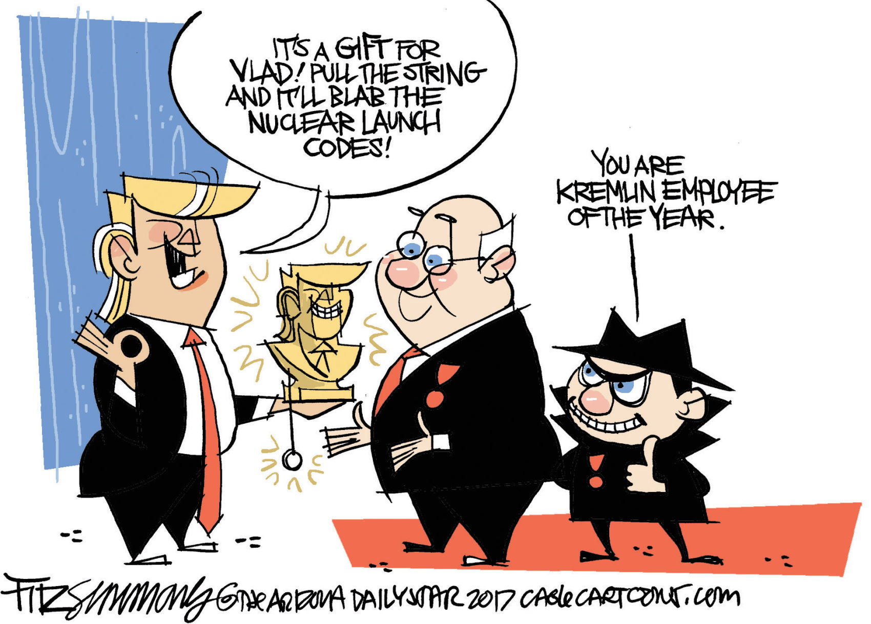 Daily Fitz Cartoon: Trump